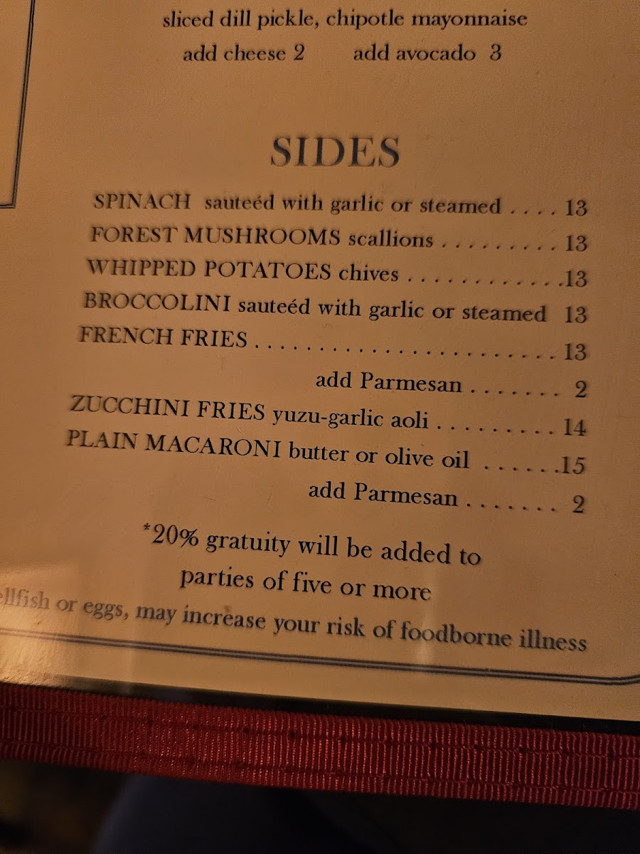 Cafe Cluny Menu - Image 3