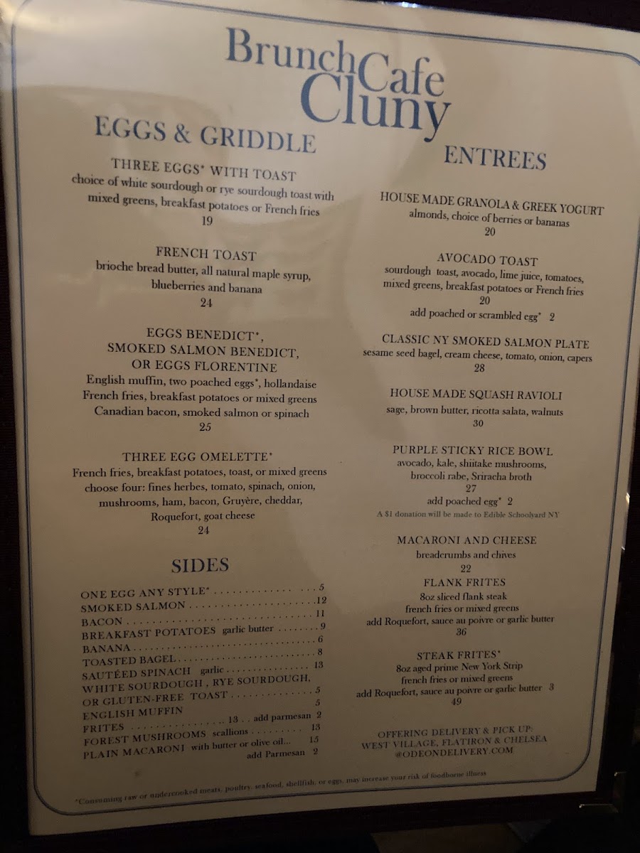 Cafe Cluny Menu - Image 6